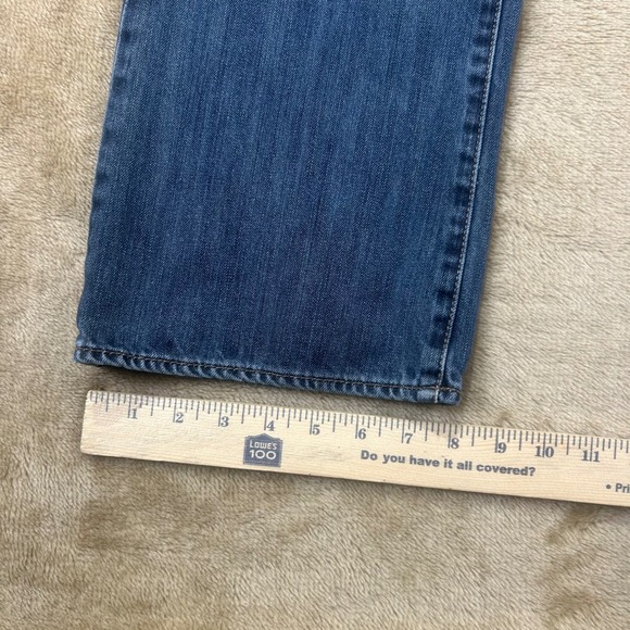 Rock & Republic Mens Relaxed Straight Distressed Blue Jeans 34x30 Medium Wash - Picture 2 of 10